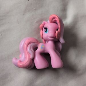 My Little Pony Ponyville Pinkie Pie Mini Figure Side Part Hasbro G3.5